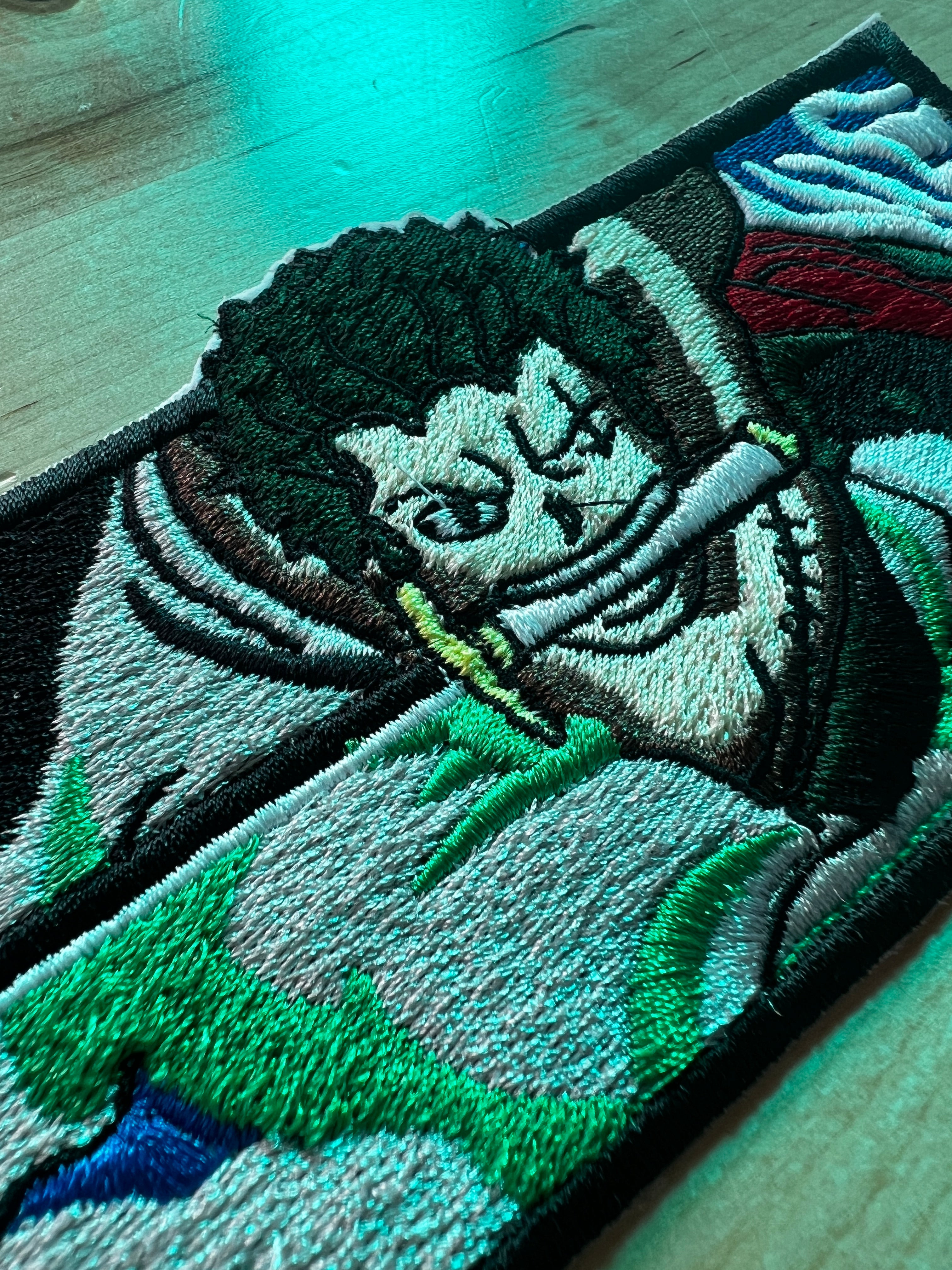 Iron on Animè Embroidery Patch 1