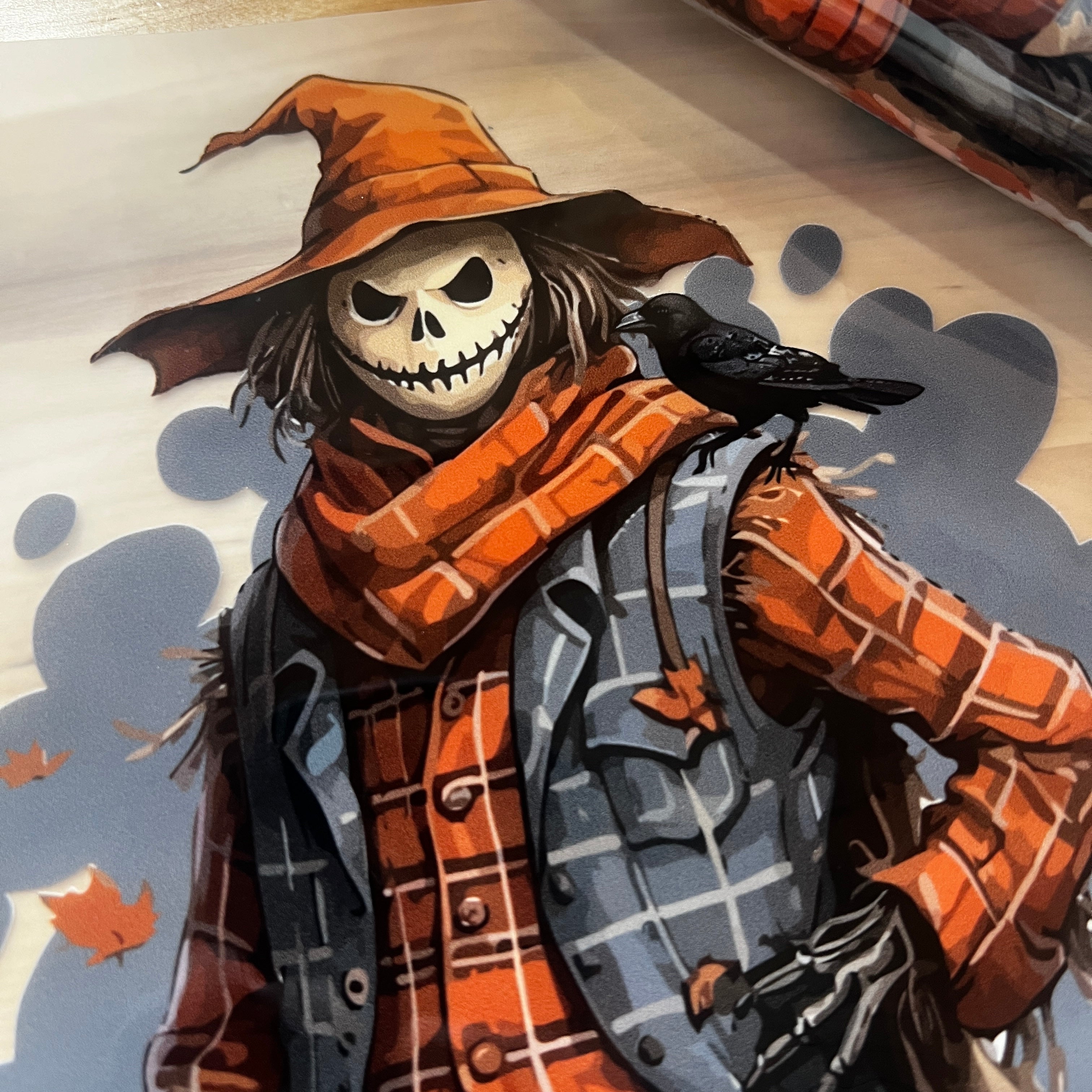 Scary Scarecrow Clown DTF Transfer (6 Pack)