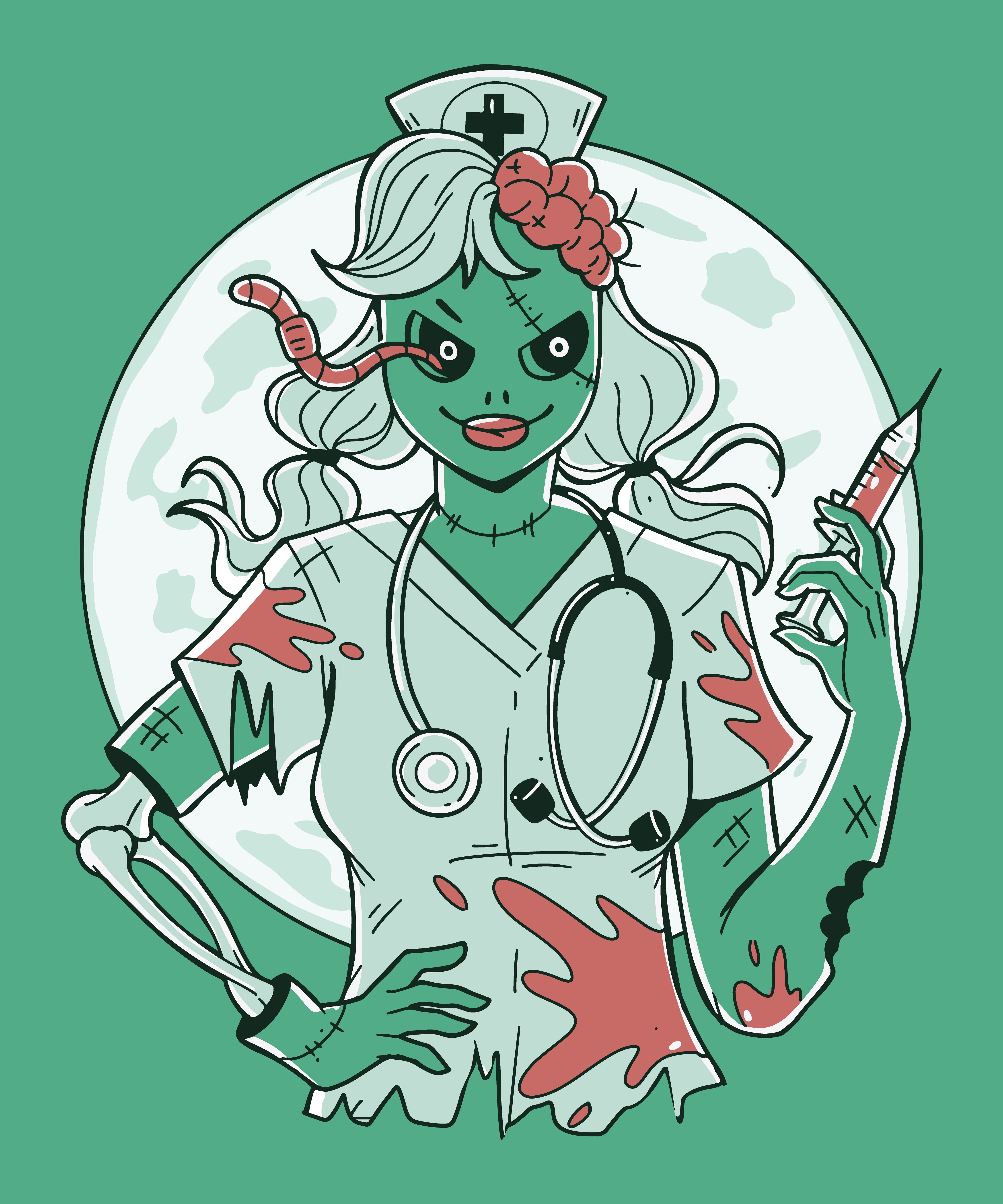 Zombie Nurse (6 Pack)