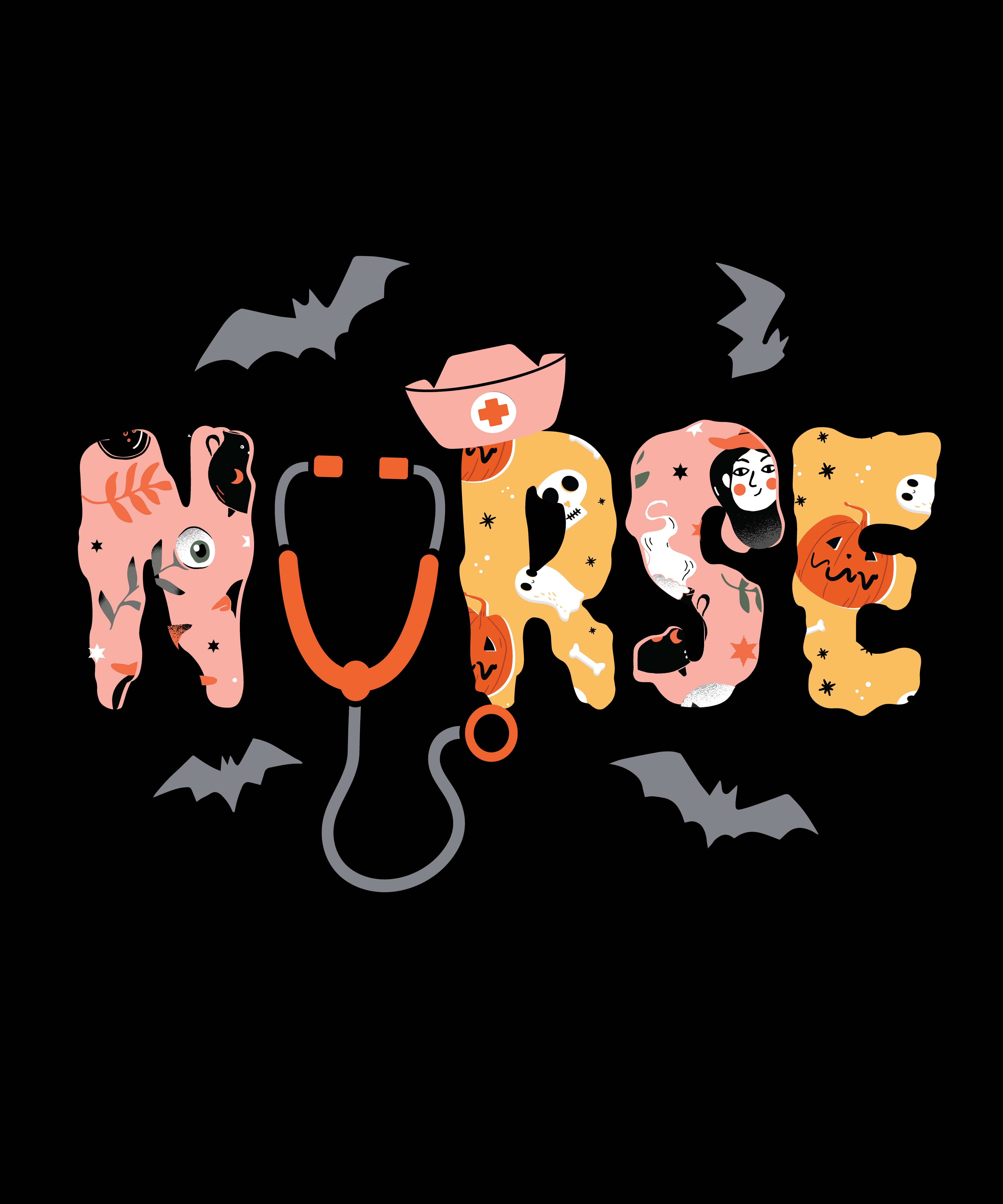 Halloween Nurse Scrary (6 Pack)