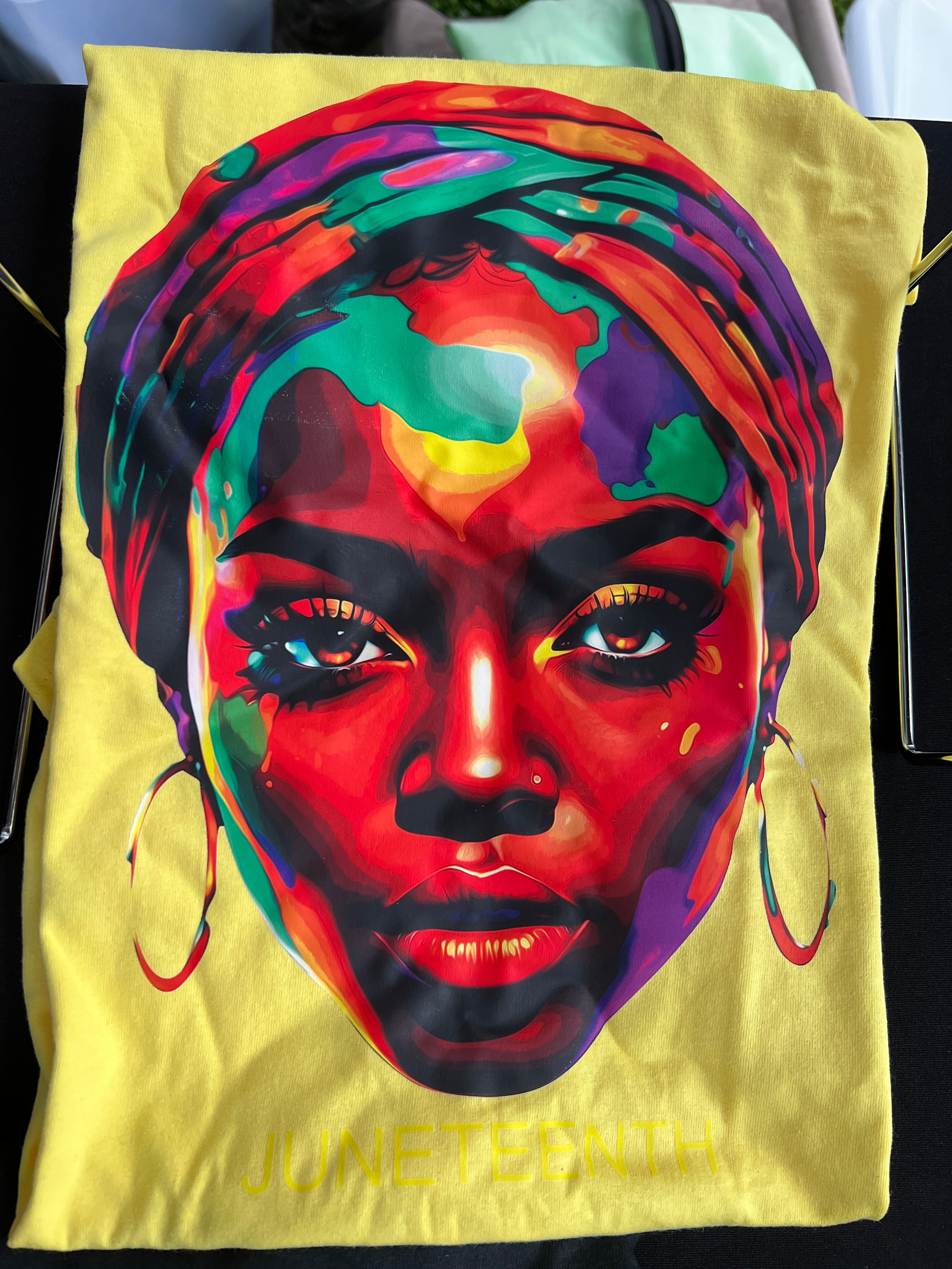 Juneteenth Color Face