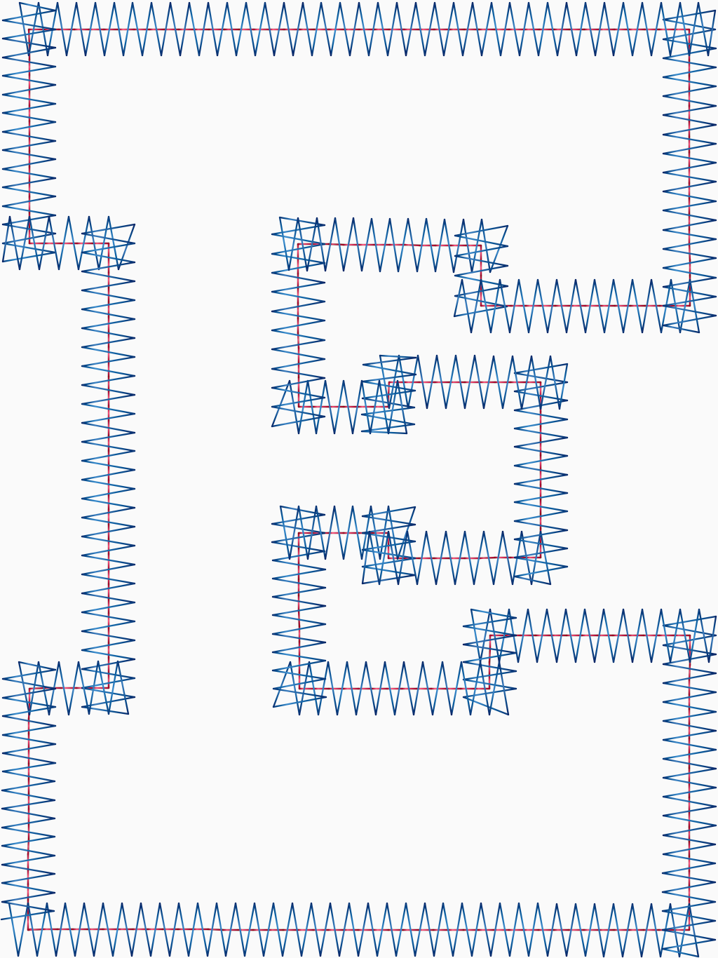 Applique Letter E 5" .DST