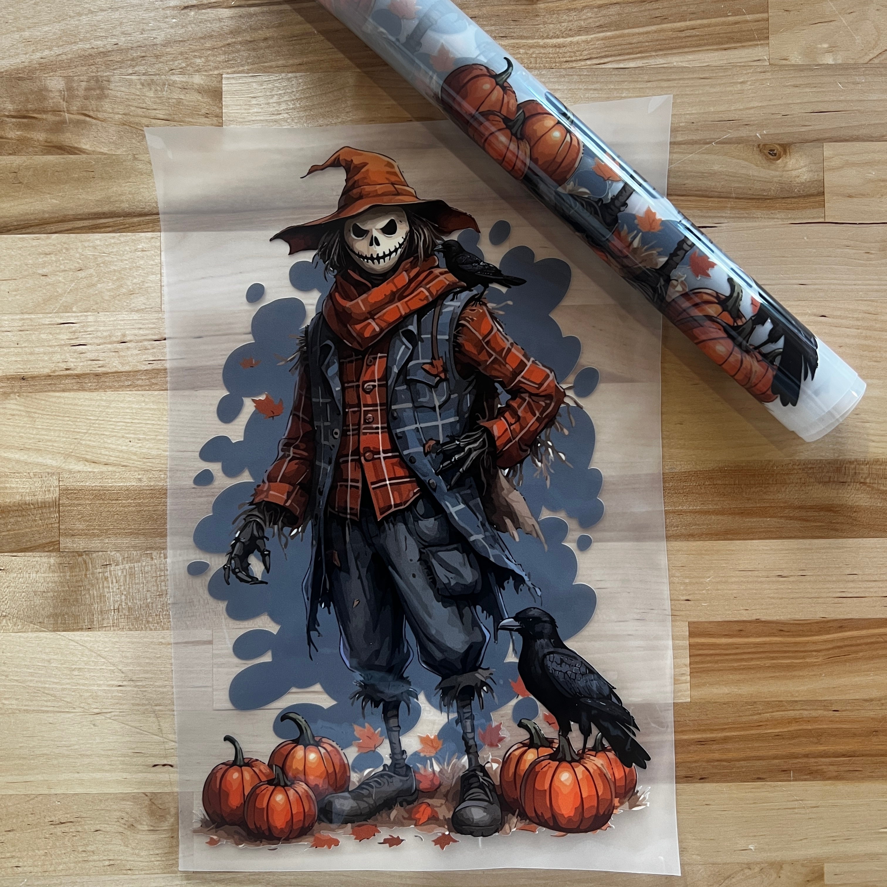 Scary Scarecrow Clown DTF Transfer (6 Pack)