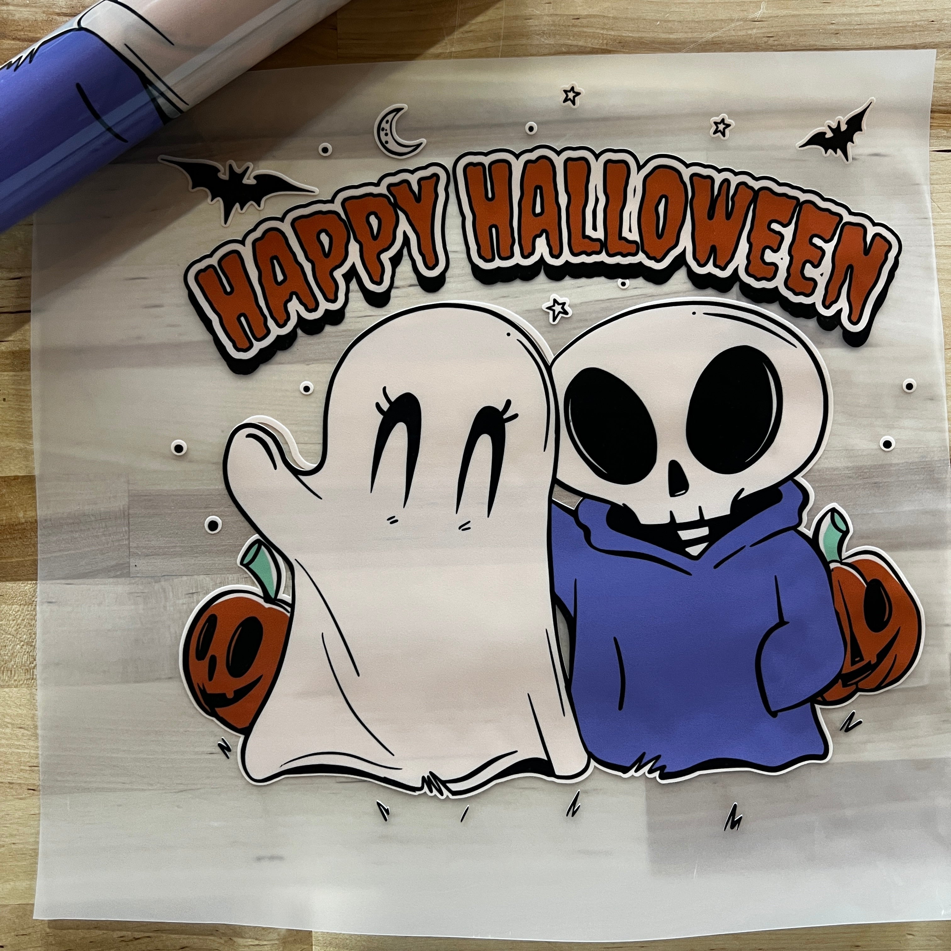 Ghost Alien DTF Transfer (6 Pack)