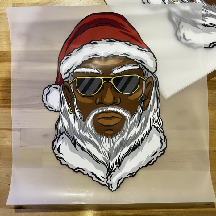 Black Santa DTF (6 Pack)