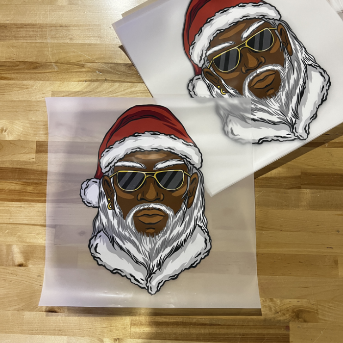 Black Santa DTF (6 Pack)