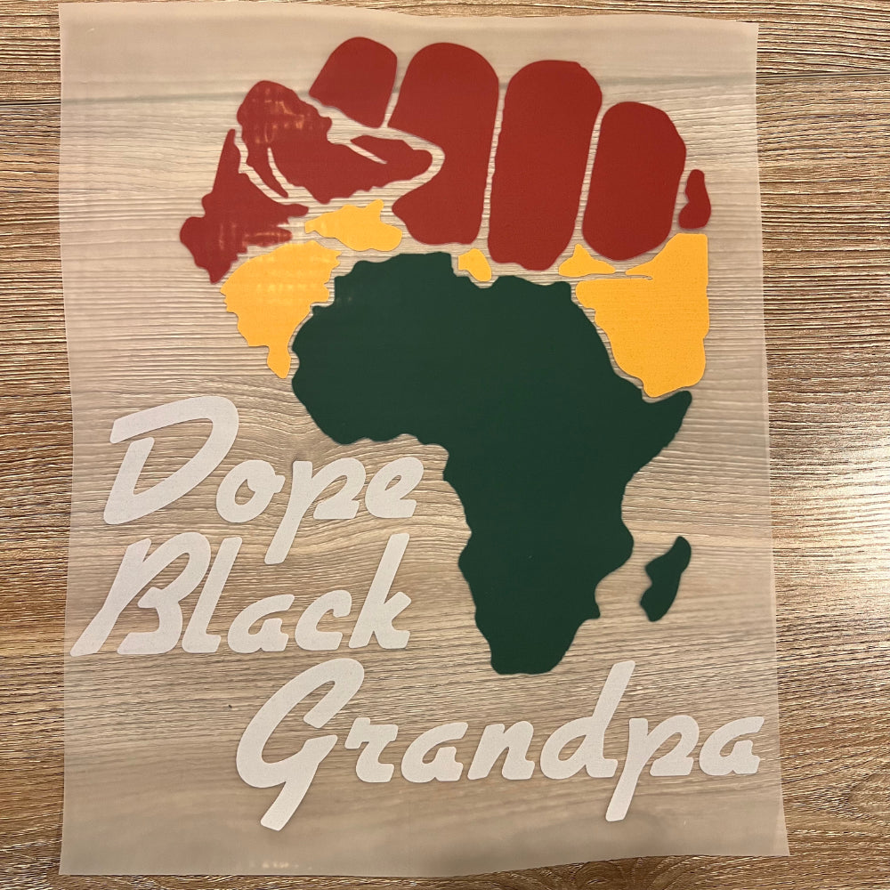Black Grandpa DTF