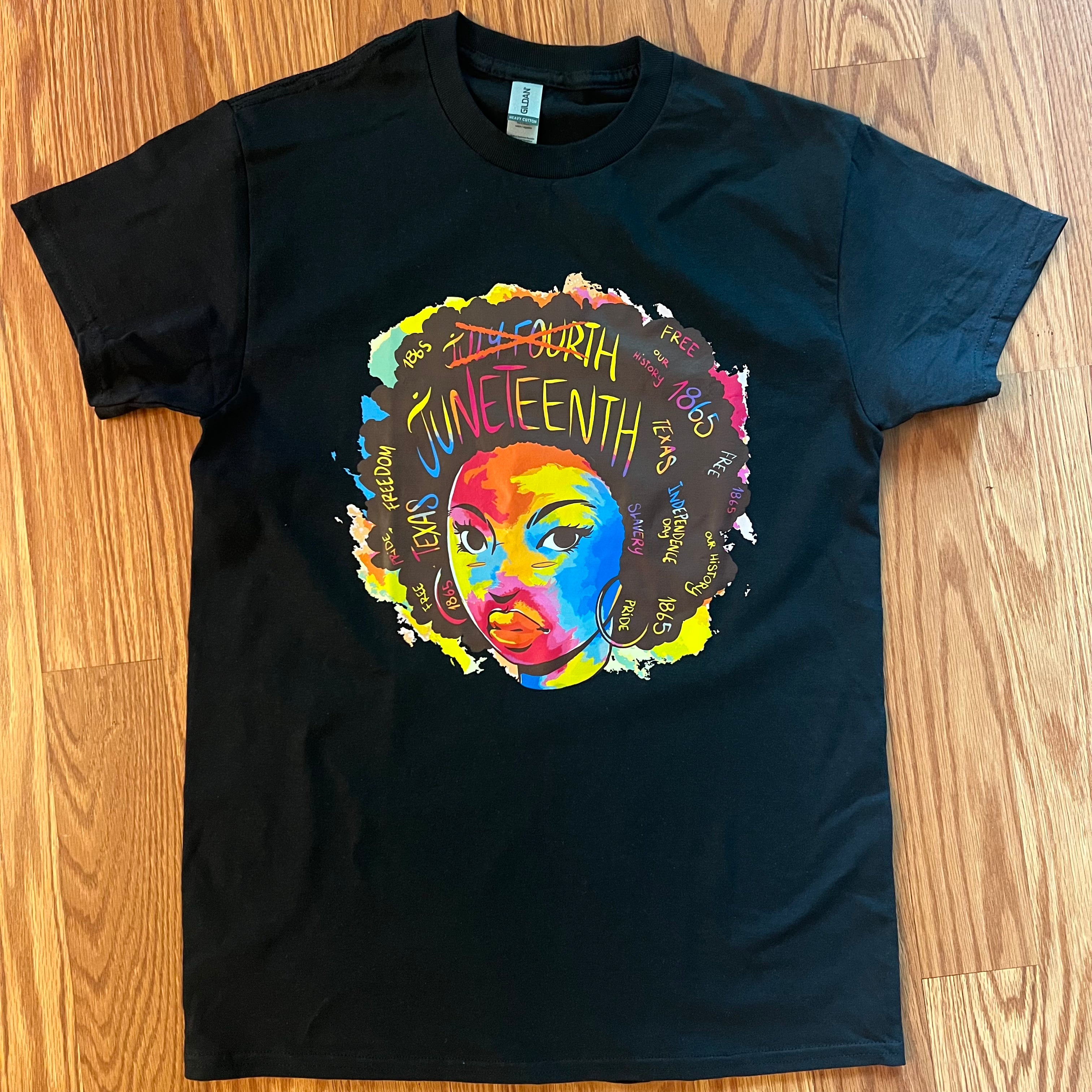 Juneteenth Afro Woman