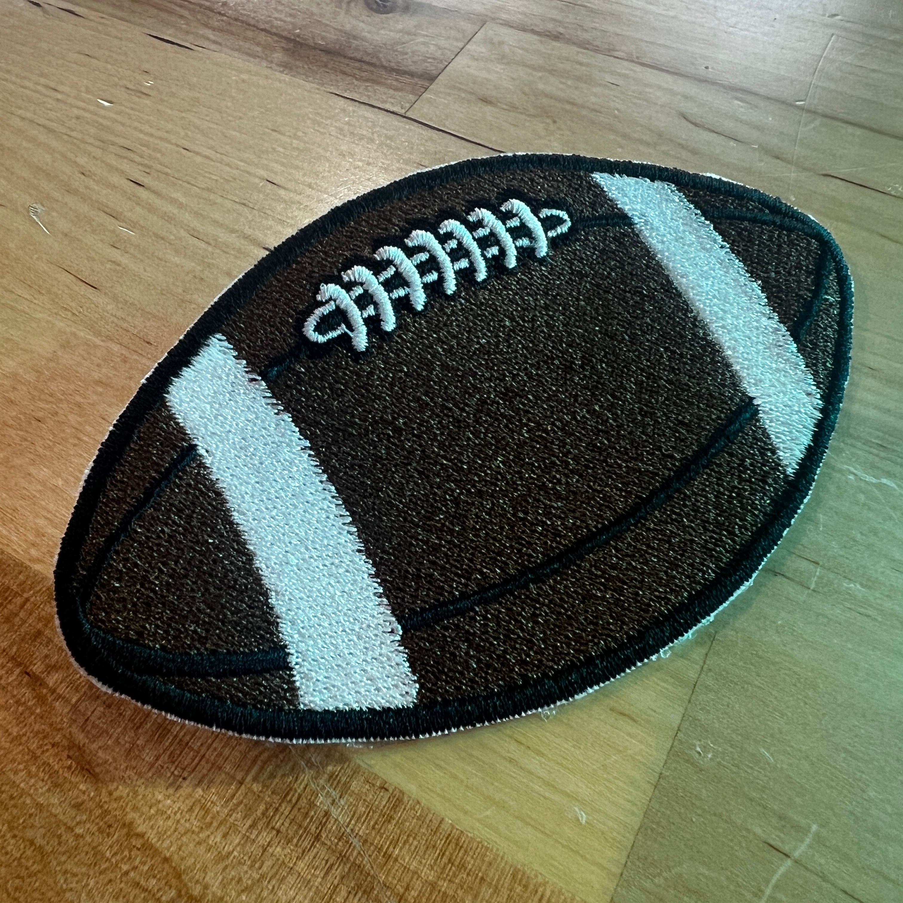 Iron on Football Embroidery Patch