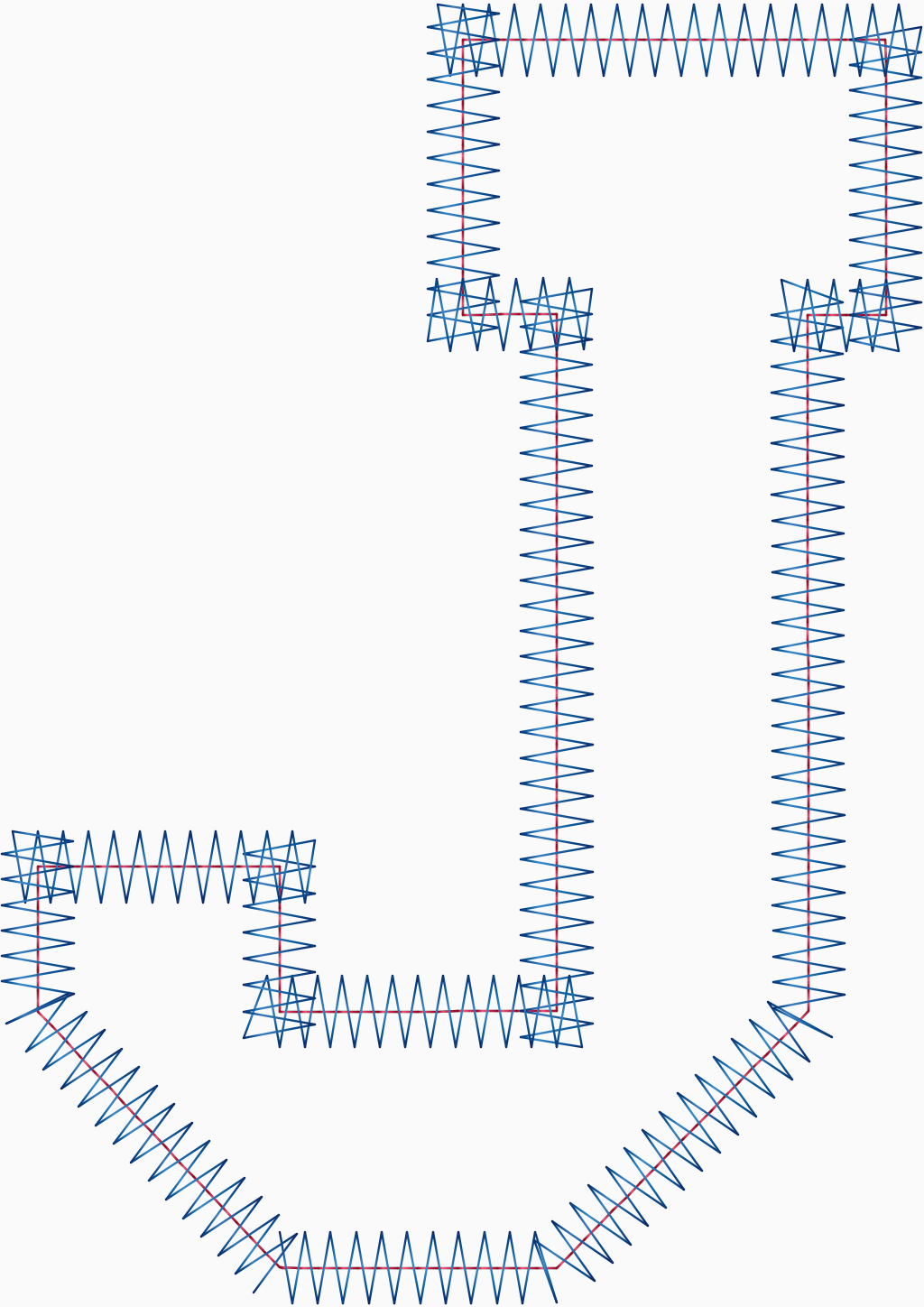 Applique Letter J 5" .DST