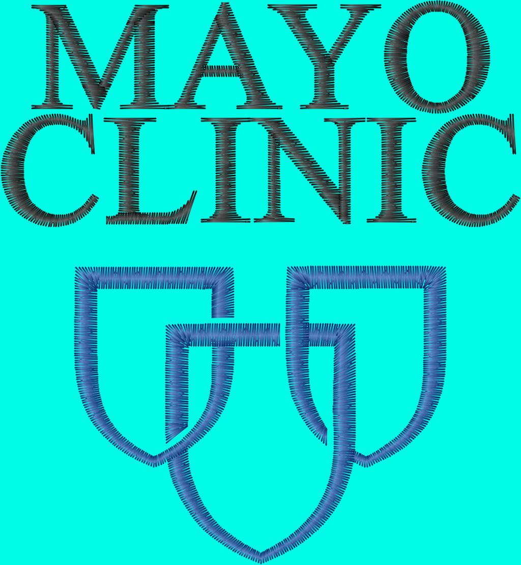 Mayo Clinic Embroidery File