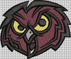 Temple Owl .PES