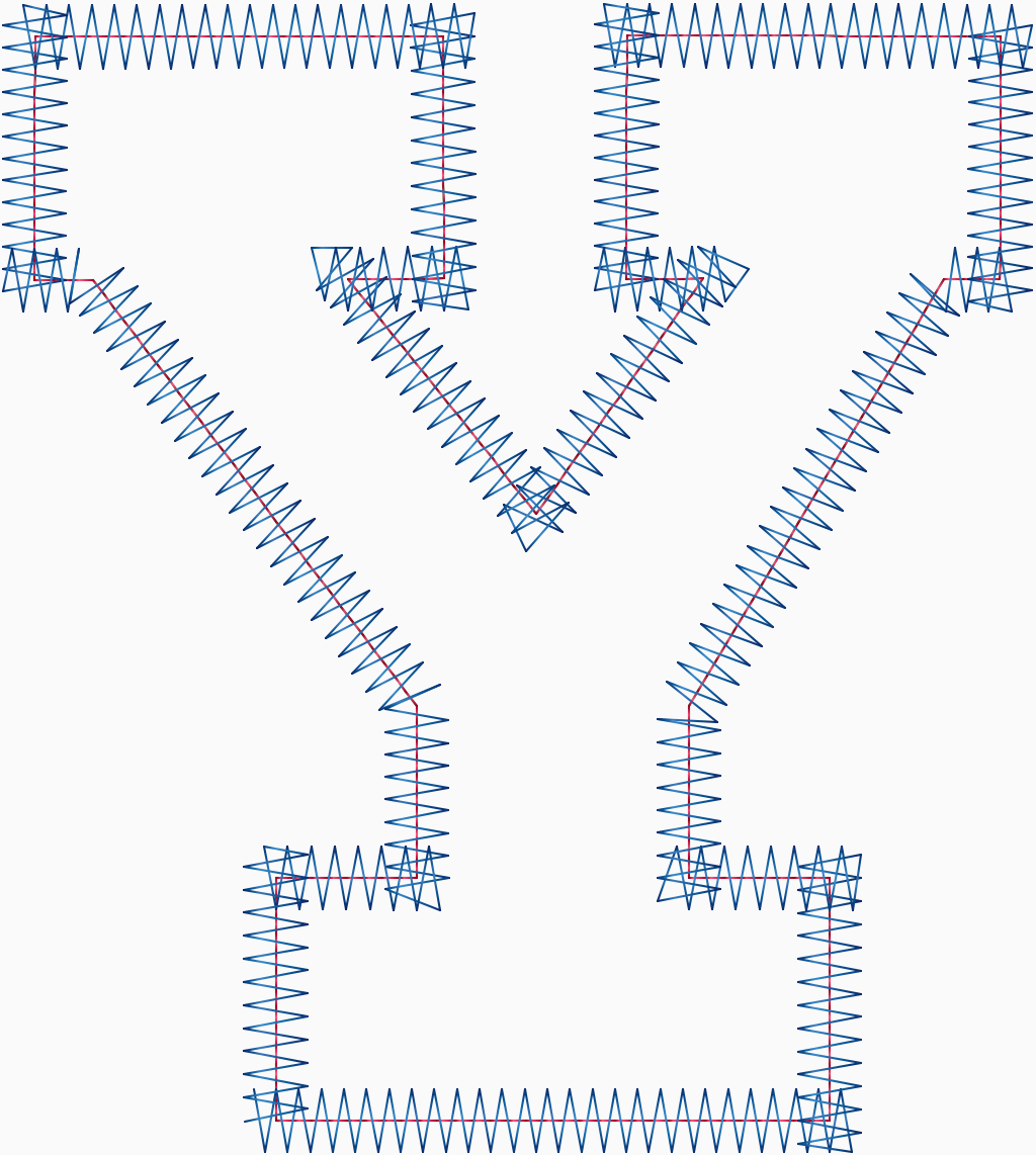 Applique Letter Y 5" .DST
