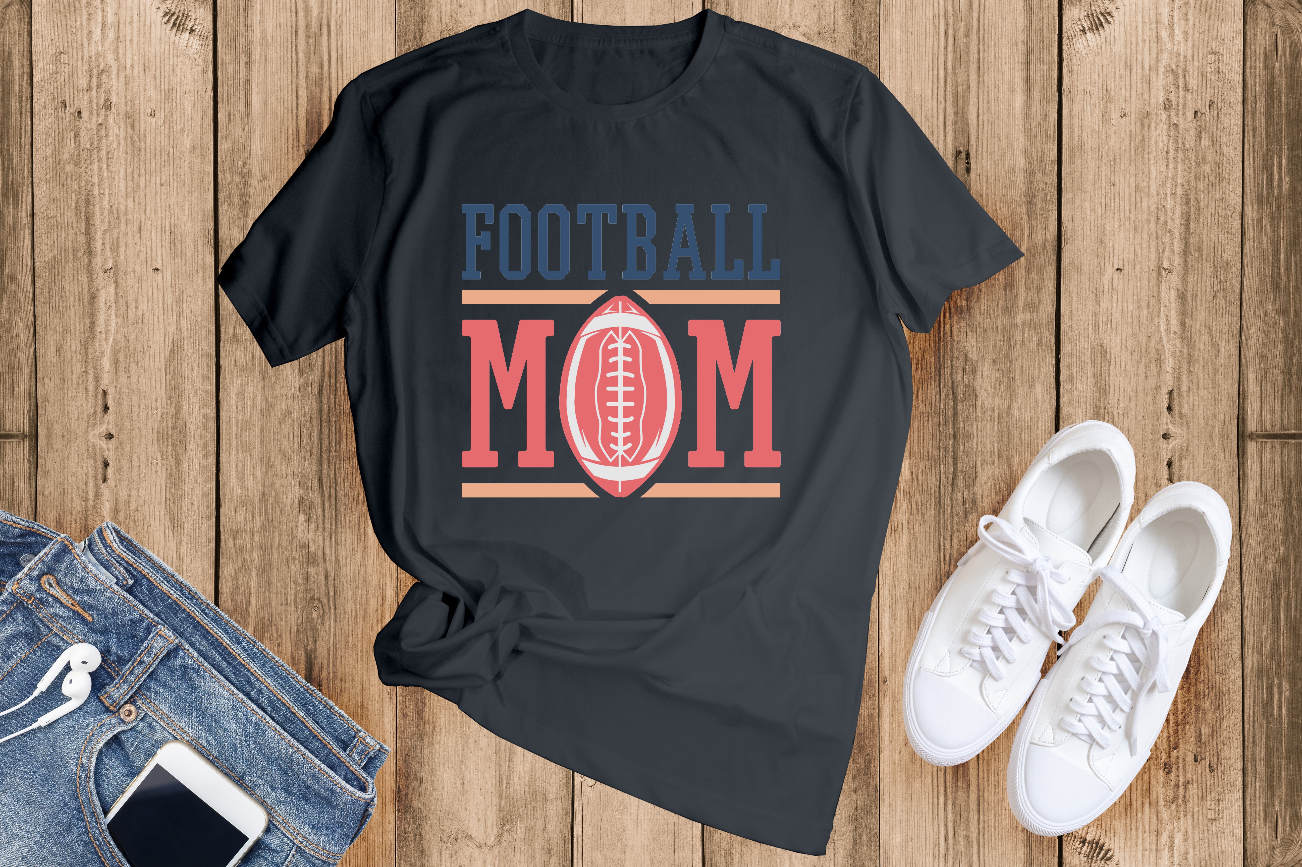 Football Mom DTF Transfer (8 Pack)