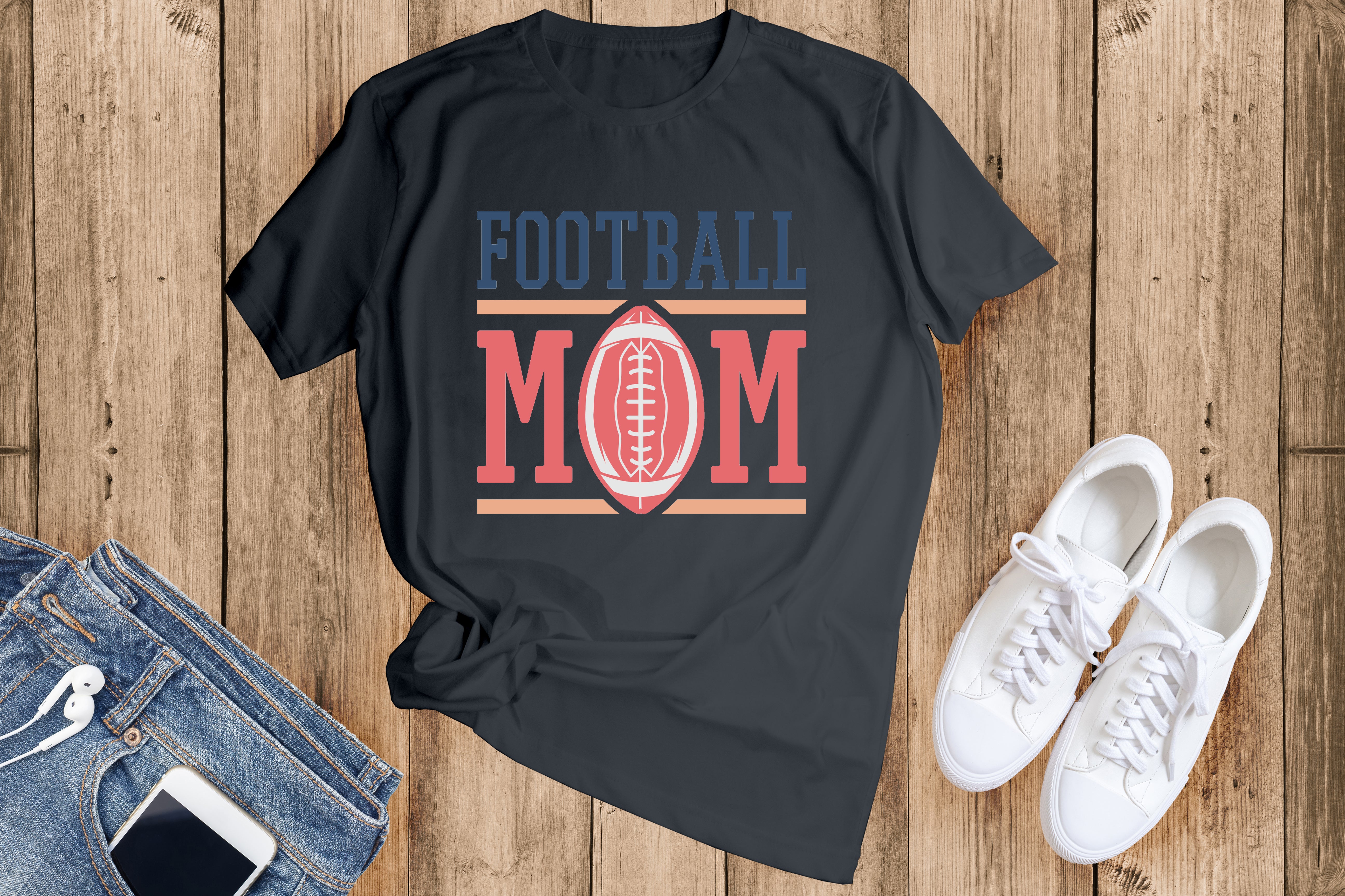 Football Mom DTF Transfer (8 Pack)