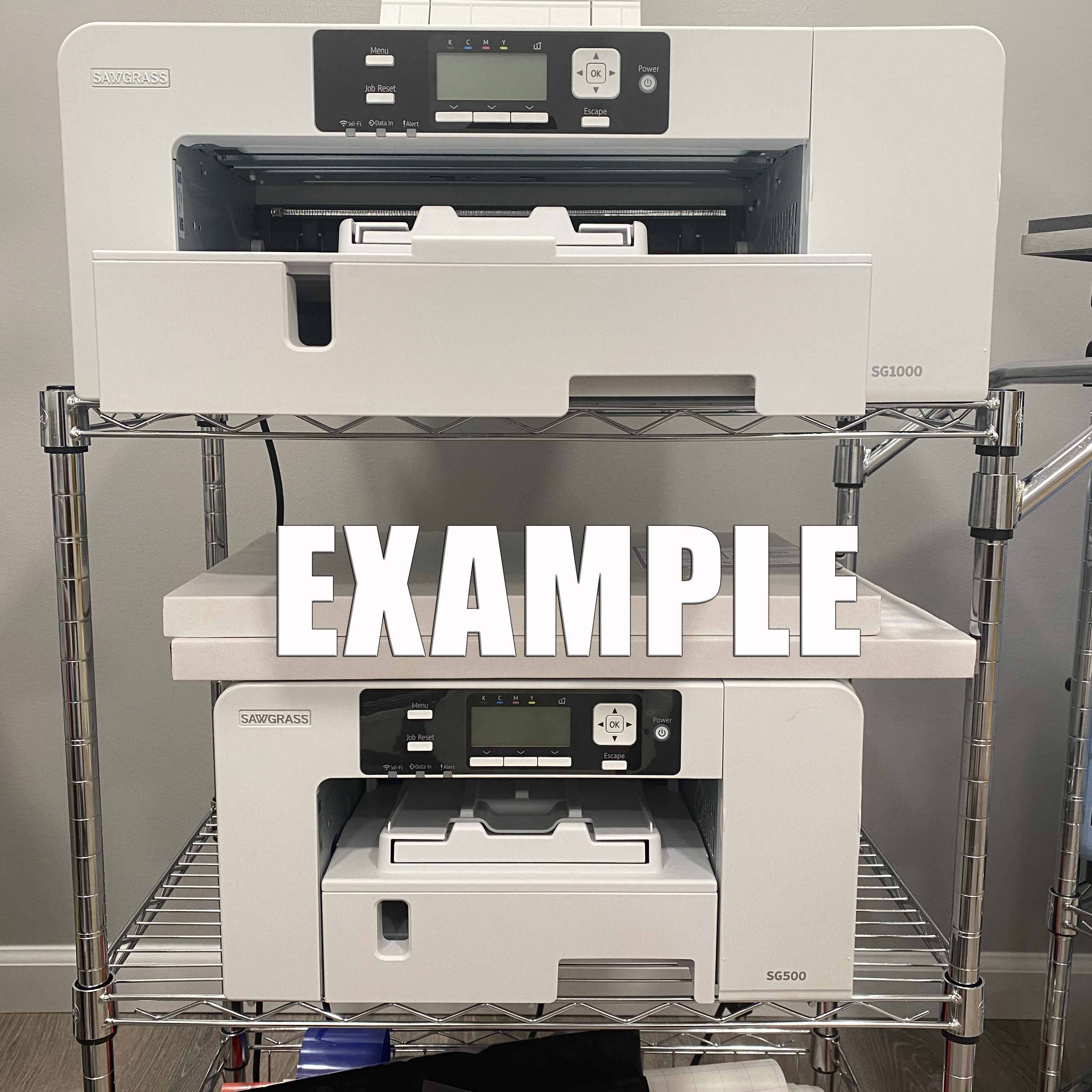 Metal Wheeled Push Cart