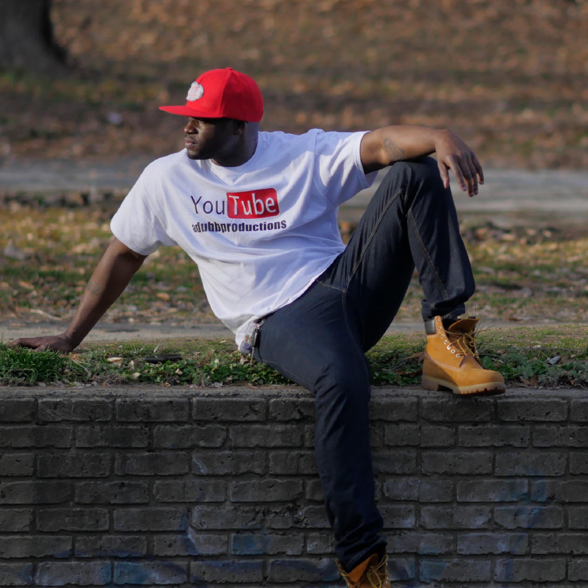 YouTube Channel A-Dubb Productions (White)