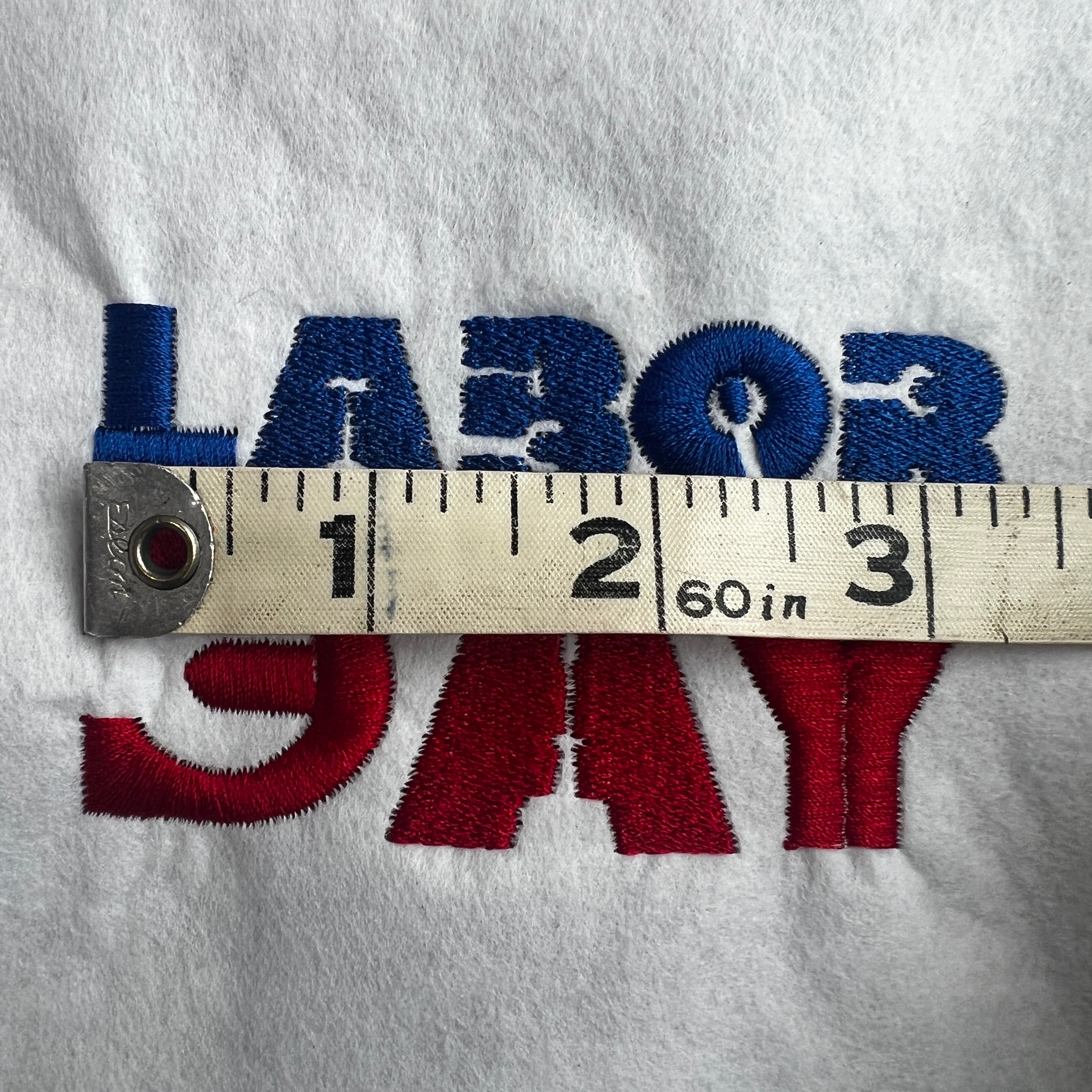 .PES Labor Day Embroidery Design