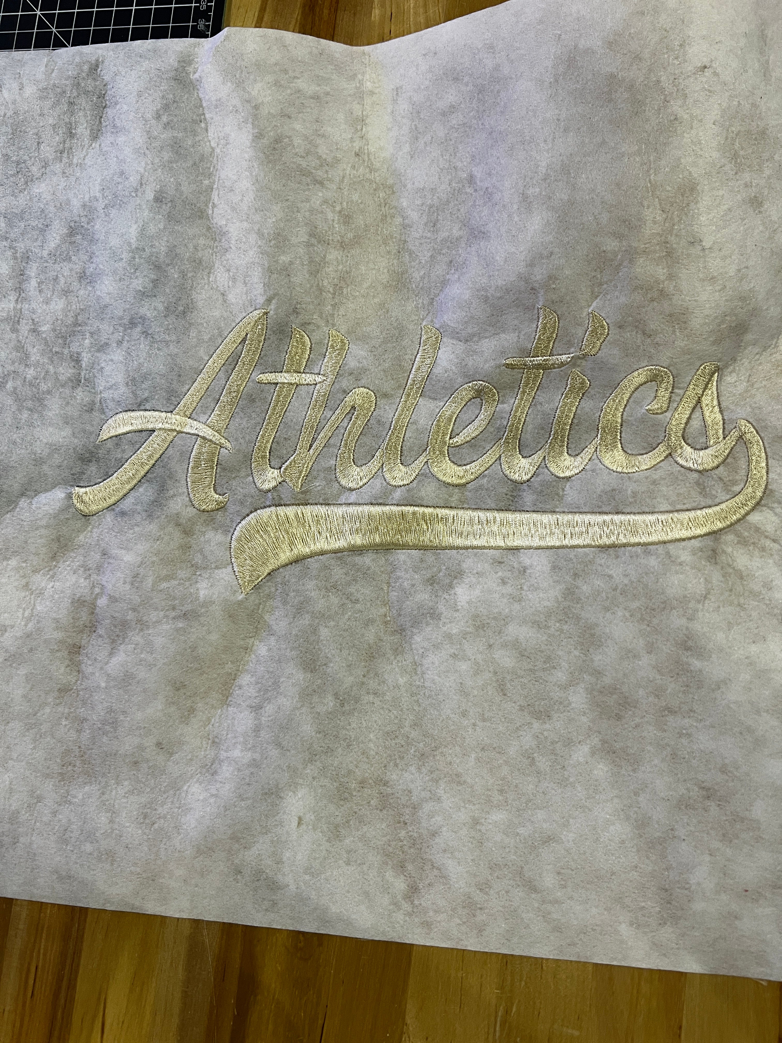 Athletics .DST Embroidery File