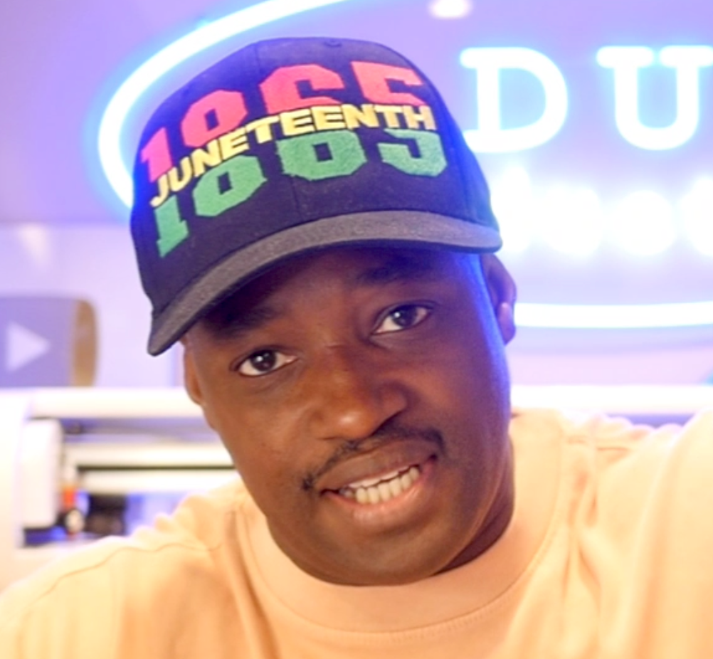 Embroided Juneteenth hat