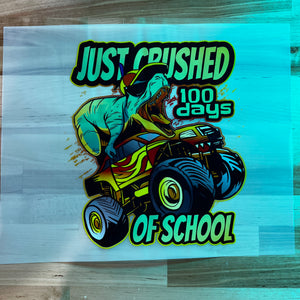 Crushing School DTF Transfer