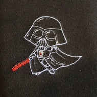 Baby Darth Vader Embroidery Design