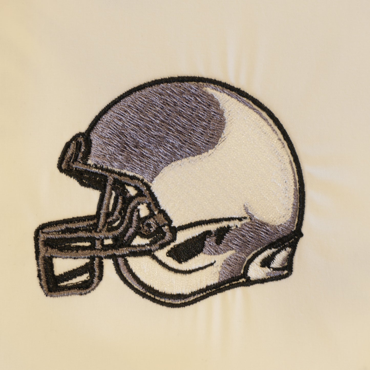 Football helmet Embroidery Design