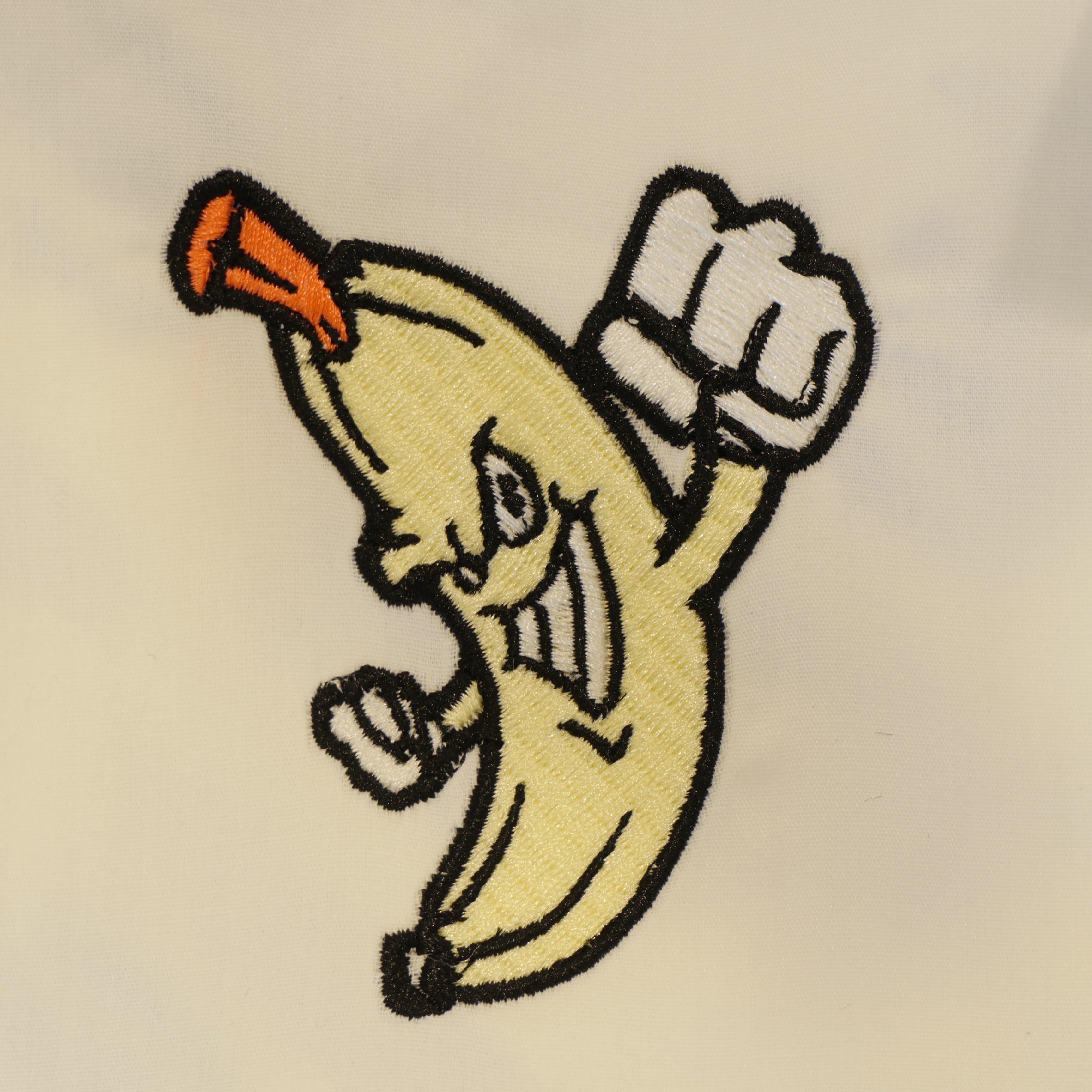 Banana Man Embroidery design
