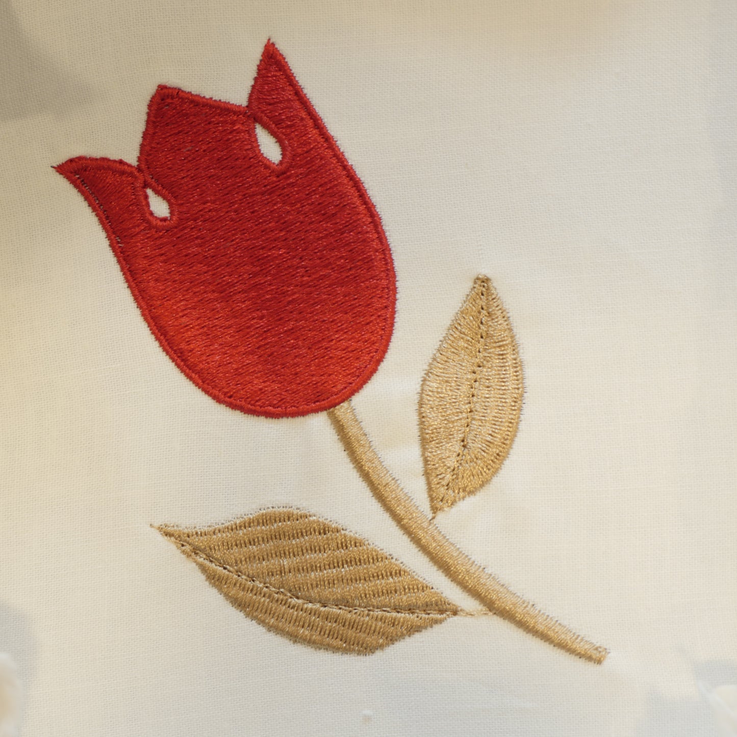Tulip Embroider Design