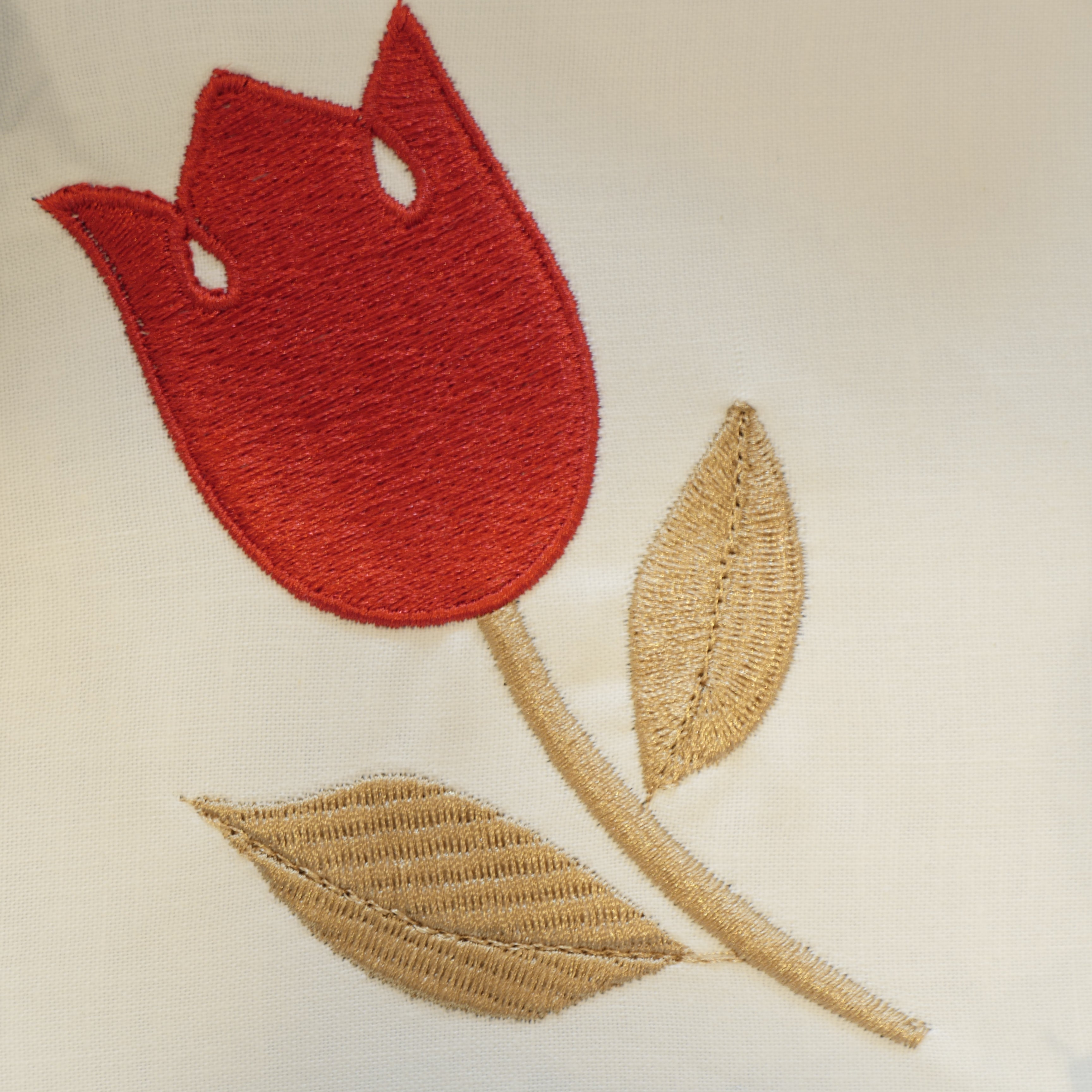 Tulip Embroider Design