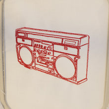 BoomBox Embroidery Design