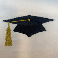 Graduation Cap Embroidery Design file