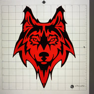 Silhouette Cameo Wolf Dog Design File