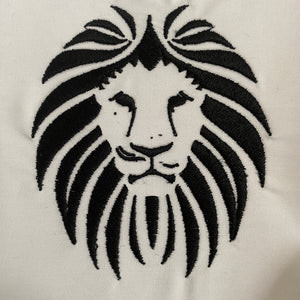 Lion Face Embroidery Design