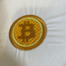 Bitcoin Embroidery Design