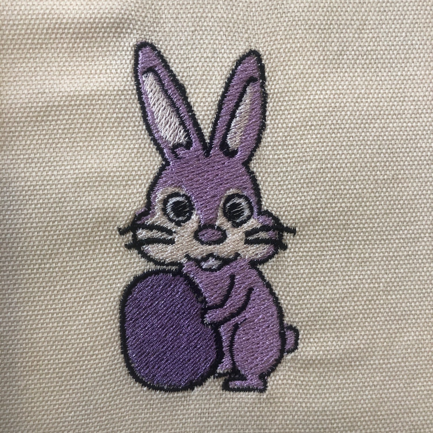 Easter Bunny Embroidery Design .DST