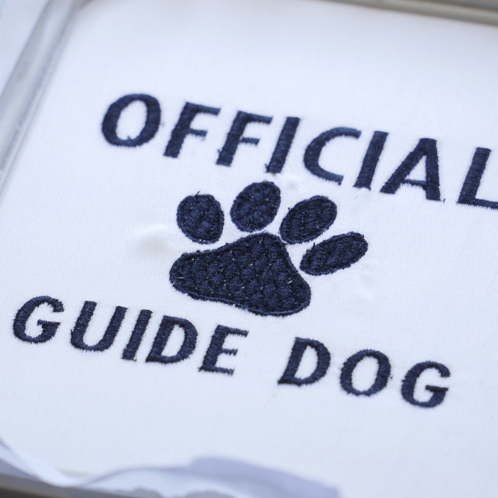 Guide Dog Embroidery Design