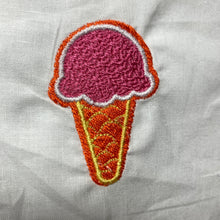 Ice Cream Embroidery Design