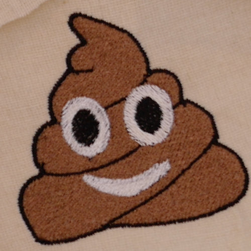 Poo Embroidery Design
