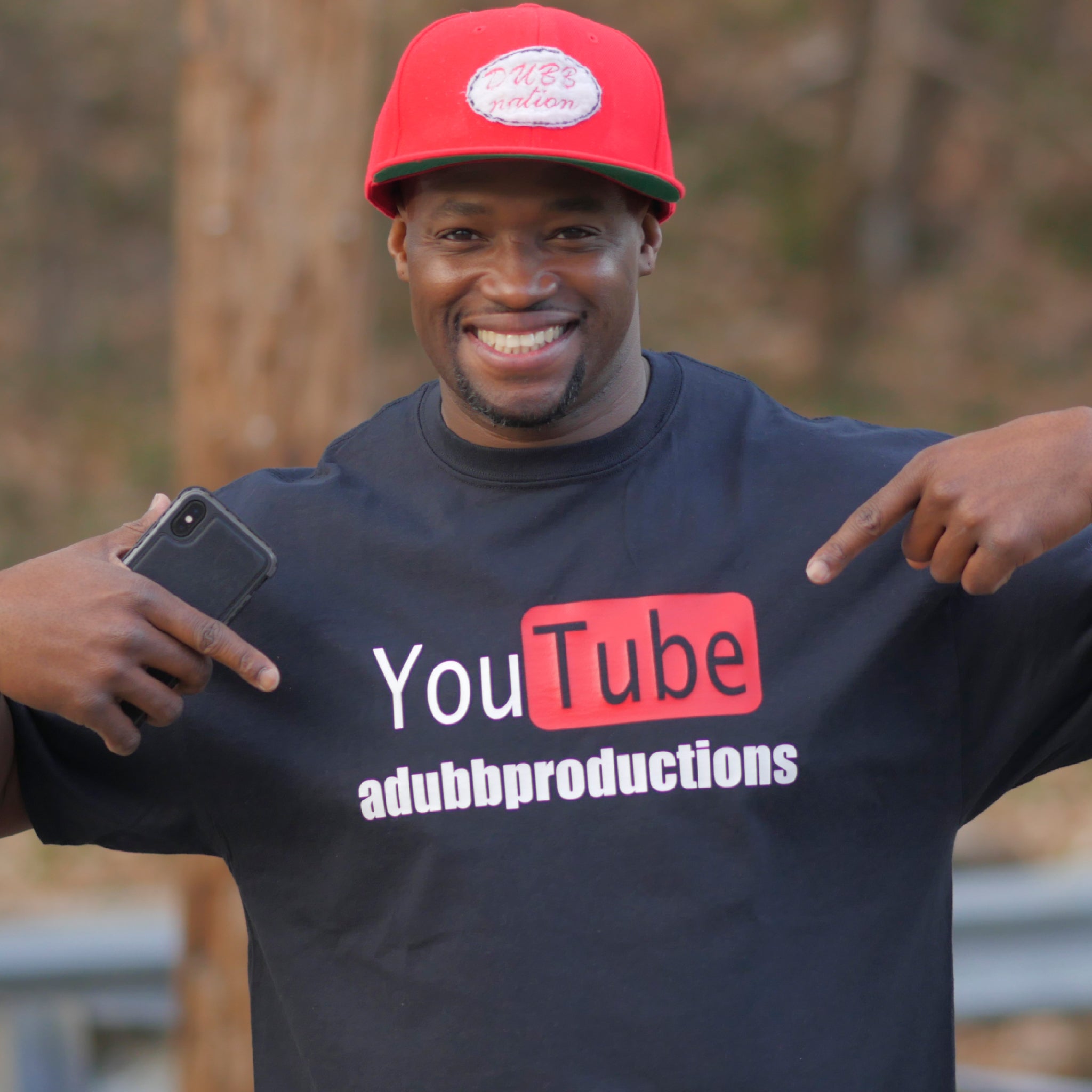 YouTube Channel A-Dubb Productions (Black)